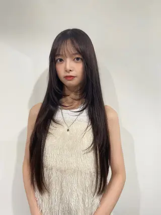 カラー RISAKO レイヤーカット🎀のヘアスタイル