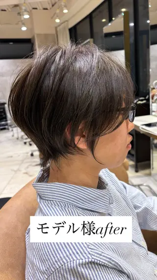 ショート 無料カットモデル/ ショート特化/荒砂のヘアスタイル