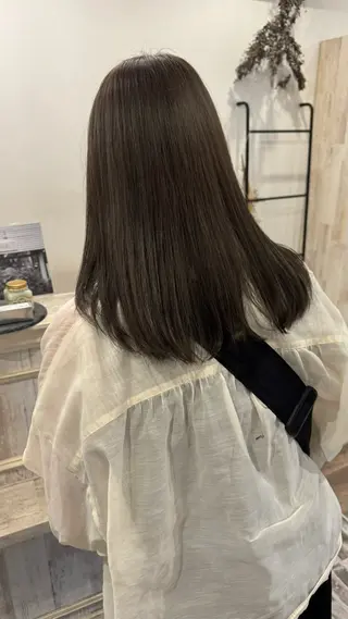 セミロング カラー m ā l o.🌷 サカモトマイコのヘアスタイル