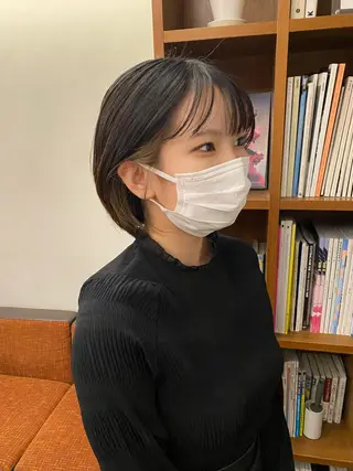 ショート カラー パーマ Paddle所属・似合わせレイヤー/ ニュアンスパーマ高倉のヘアスタイル