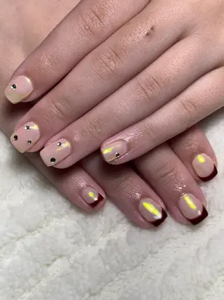 ネイル 🧺mu ; u ｜ご予約はﾘｸｴｽﾄのネイルデザイン