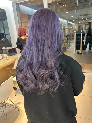 ロング カラー 🍀透明感抜群🍀/ ハイトーンカラーのヘアスタイル