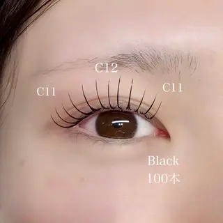 マツエク・マツパ pomure. NaO🦋のマツエク・マツパデザイン