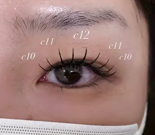 マツエク・マツパ Awww!tokyo群馬店所属・髙栁 花舞のマツエク・マツパデザイン