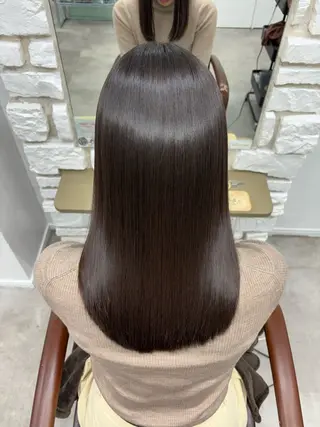 セミロング I see所属・I see/天王寺/ 髪質改善/本田 唯のヘアスタイル