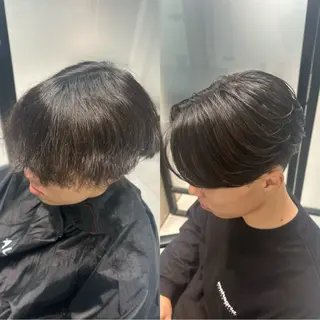 メンズ ✅曲がる縮毛矯正・ メンズ縮毛/森隆之介のヘアスタイル