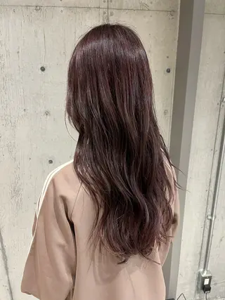 ロング カラー ヘアアレンジ ボブ×艶カラー 特化・リクト💥のヘアスタイル