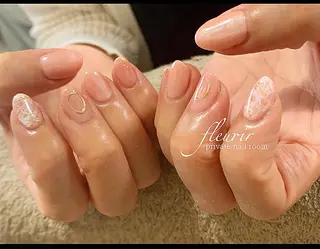 ネイル フルリール 【プライベートサロンのネイルデザイン