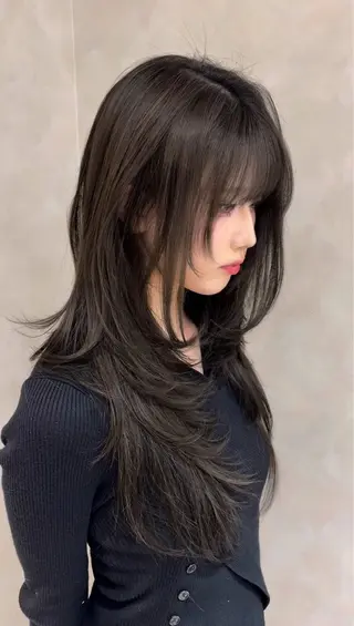 ロング Yuta✂︎ 韓国レイヤー🪽のヘアスタイル