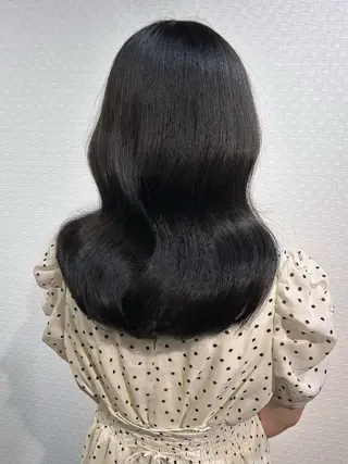 セミロング カラー 柔らか垢抜けｶﾗｰと ｶｯﾄ🫧ASUKAのヘアスタイル