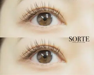 マツエク・マツパ Eyelash SORTEのマツエク・マツパデザイン