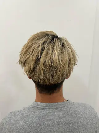 ショート カラー ヘアアレンジ メンズ SHIAN 立川 🍑すずかのヘアスタイル