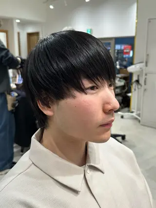 ショート パーマ 巻ける縮毛矯正/ 堺 健人のヘアスタイル