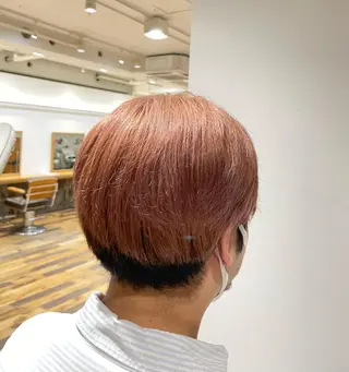 カラー メンズ 井上 ほのかのヘアスタイル