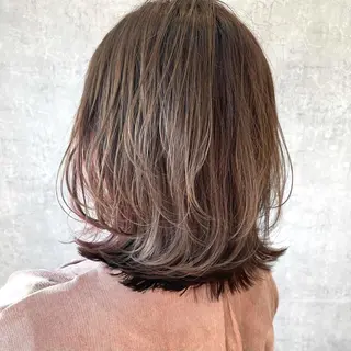 ミディアム カラー ヘアアレンジ 🌻あいり merci.🌻のヘアスタイル