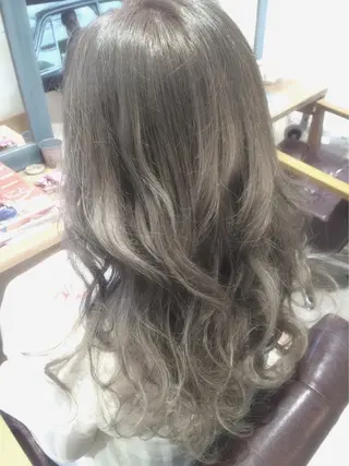 ミディアム セミロング ロング カラー パーマ ヘアアレンジ 縮毛矯正/美髪 髪質改善/石田幸輔のヘアスタイル