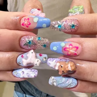 ネイル 🎶個性派ネイル💅 /Komachi❤️のネイルデザイン