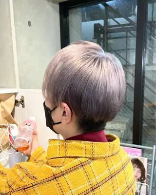 カラー メンズ 髪質改善/ブリーチ /長山遼太郎のヘアスタイル