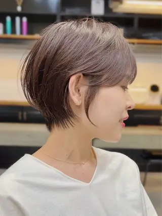 ショート カラー 🌟ショートボブ特化 美容師🌟ジョセフのヘアスタイル