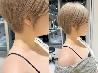 ショート カラー ショート/レイヤー 髪質改善/加納のヘアスタイル