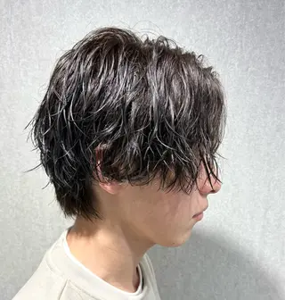 ショート パーマ メンズ 【メンズ特化】 池田大成✂︎のヘアスタイル