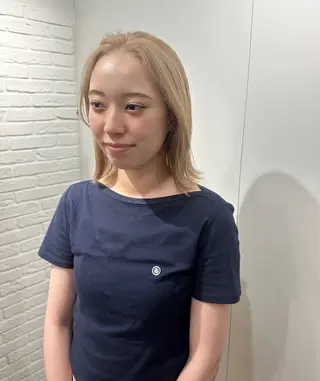 ミディアム レイヤーカット‎🤍 /ともえ🤎🧸のヘアスタイル
