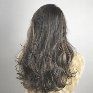 ロング MORISAKI ✂︎縮毛矯正のヘアスタイル