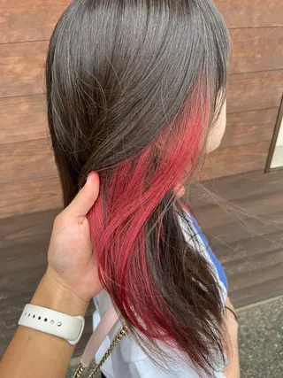 セミロング 今在家 玲【艶髪スト レート/メンズ】のヘアスタイル
