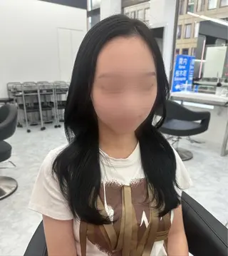 ショート カラー パーマ ヘアアレンジ メンズ キッズ ♥️韓国ヘア レイヤー♥️ゆりのヘアスタイル