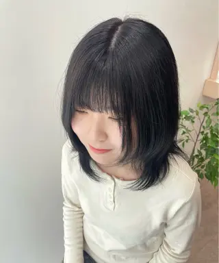 ミディアム カラー KAKONN【カコン】所属・【KAKONN】 yumikaのヘアスタイル