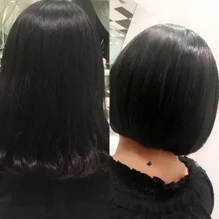 ミディアム 本場韓国ヘア特化 아이비/Aibiのヘアスタイル