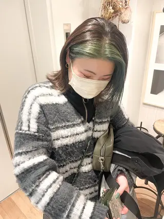 ミディアム ショート✨ボブ✨代表 新田見美仁のヘアスタイル