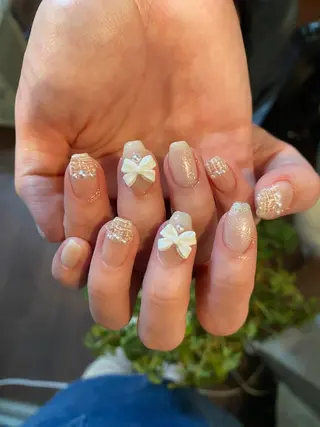 ネイル crystal ⭐︎ colorのネイルデザイン