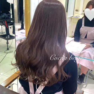 ロング カラー ヘアアレンジ 透明感カラー 古山 結季🌙🖤のヘアスタイル