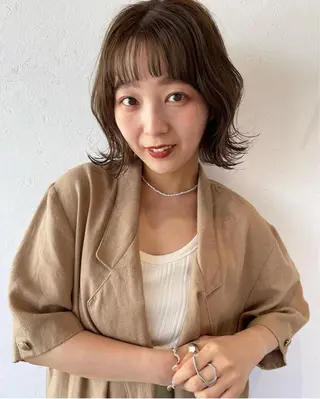 ミディアム 柔らかいcolor 🌿harukaのヘアスタイル