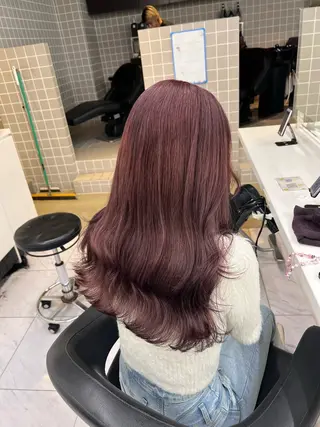 ロング カラー 💖札幌カラー 指名No.1💖玲奈のヘアスタイル