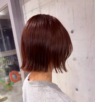 ショート 柔め透明感血色カラー 暖色/レイヤー/ゆいのヘアスタイル