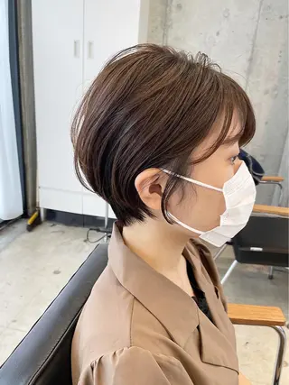 ショート カラー 【ショートカット 美髪矯正】今井隆太のヘアスタイル