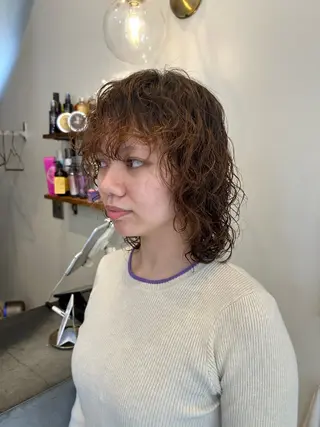 パーマ メイ🩰 大阪/ヘアセットのヘアスタイル