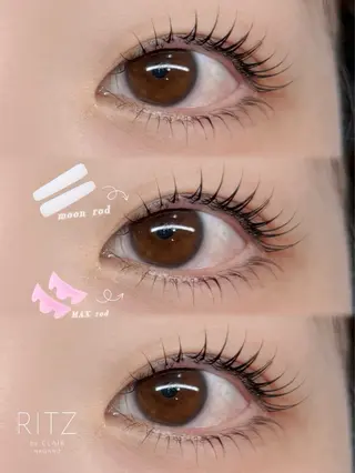 マツエク・マツパ 小坂 伊央 RITZ by CLAIRのマツエク・マツパデザイン