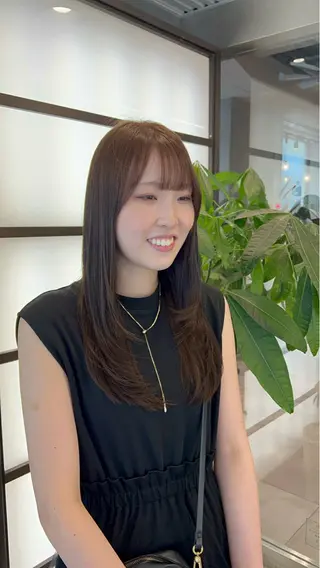 ロング カラー 🌞レイヤー×カラー 前川那津美🌞のヘアスタイル