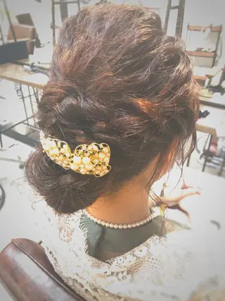 ヘアアレンジ cherir髪質改善 パーソナルカラー診断のヘアスタイル
