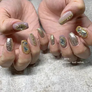 ネイル AERA nail shino🐱⸝꙳のネイルデザイン
