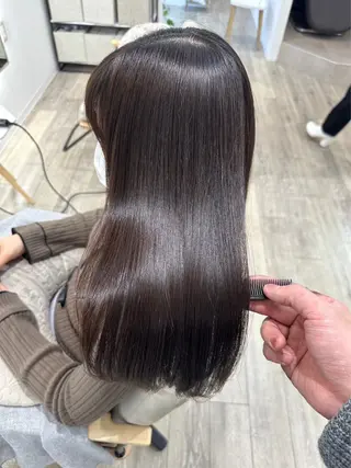 ロング 山崎結菜 髪質改善💎のヘアスタイル
