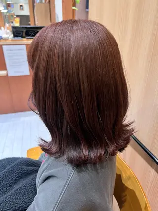 セミロング カラー 🌻井上 マリー🌻のヘアスタイル