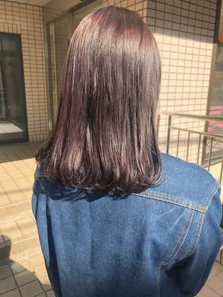 セミロング カラー パーマ ヘアアレンジ メンズ ネイル マツエク・マツパ 天神レイヤーカット No.1💖マユカのヘアスタイル