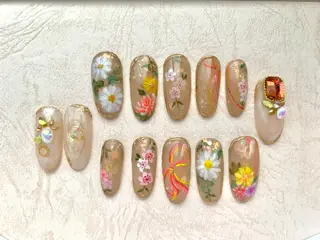 ネイル 種爪 たねつめのネイルデザイン