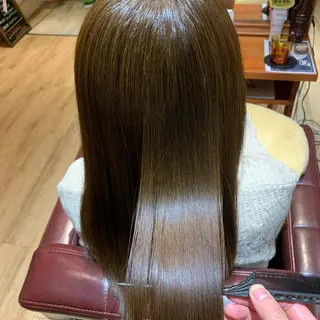 セミロング 髪質改善/美髪のプ口 中島みきのヘアスタイル