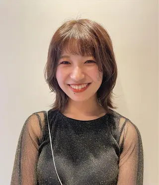 ミディアム カラー 🎀レイヤー/パーマ カラー/ai🎀のヘアスタイル