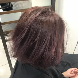 ミディアム カラー 馴染ませNo.1🧃 エクステ・アレンジのヘアスタイル